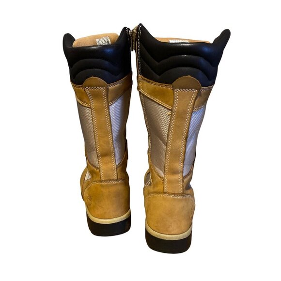 Timberland Pro Lace-Up & Zip Tall Boots US 5.5 Leather - Picture 4 of 8